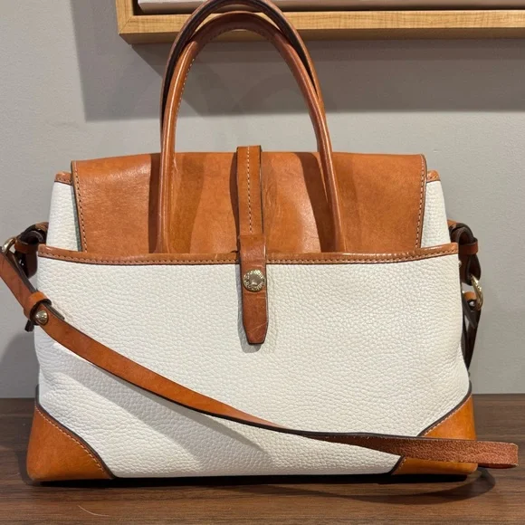 Dooney & Bourke Elisa Pebble Leather Satchel - Picture 5 of 8